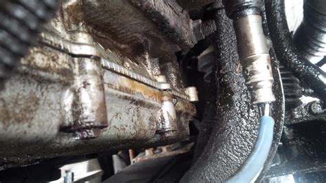 Engine oil leak